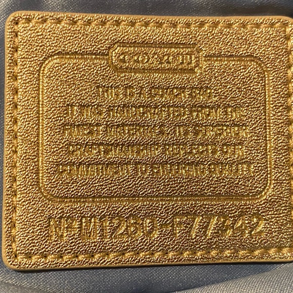 Coach Daisy Poppy Plaid Backpack Retired!! - Picture 4 of 16